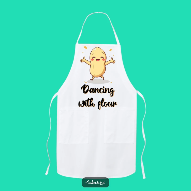 Funny Dancing Cashew Apron: Cook with Joy and Nutty Moves in the Kitchen