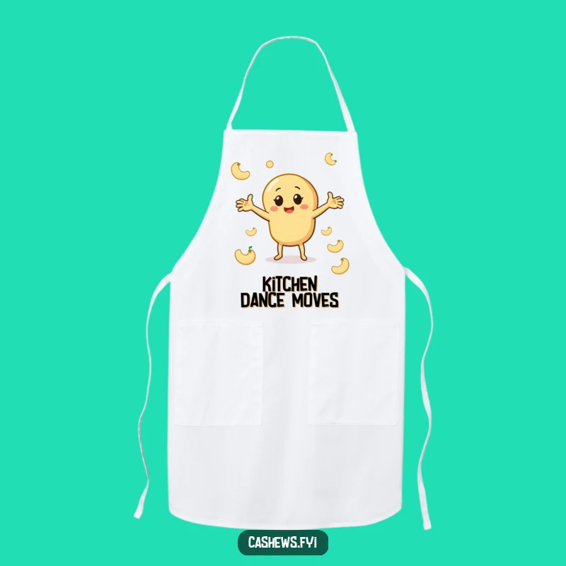 Funny Cashew Dance Apron: Cook with Moves and Playful Nutty Flair