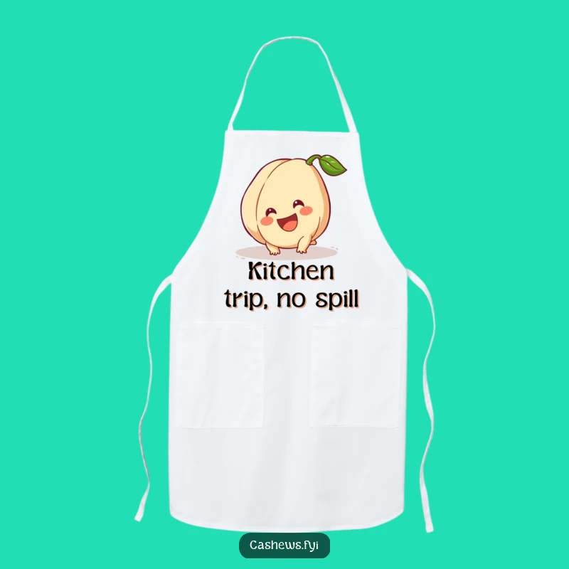 Funny Cashew Apron: Kitchen Fun with Tripping Nut Humor