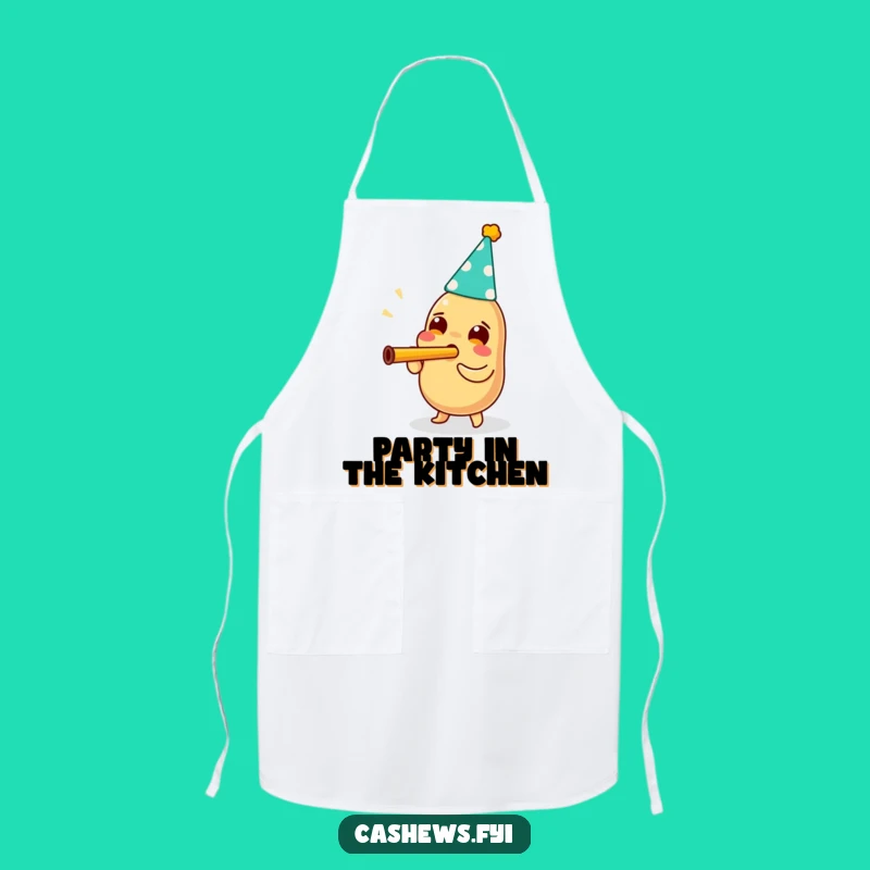 Funny Party Cashew Apron: Cook and Celebrate with This Festive Nutty Kitchen Accessory