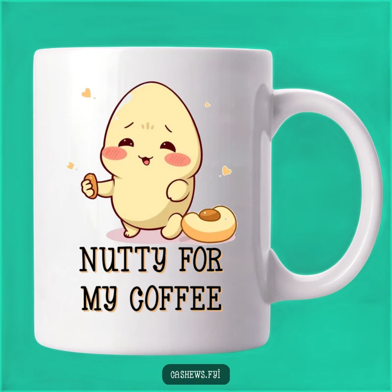 Funny Cashew Swoon Mug: Hilarious Nutty Drama for a Giggle-worthy Gift