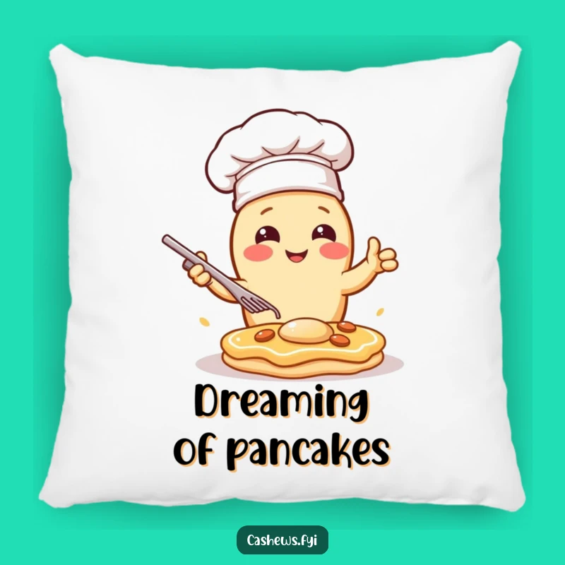 Funny Kawaii Cashew Chef Pillow: Cozy Culinary Drama, Hilarious Accent Piece