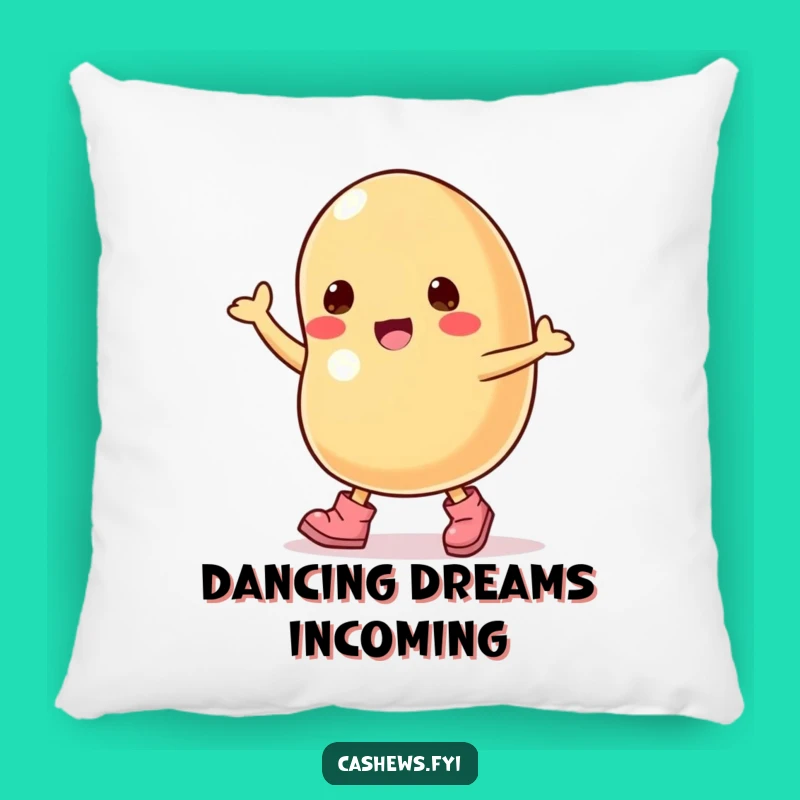 Funny Dancing Cashew Pillow - Comfy Cushion for Groovy Vibes and Fun