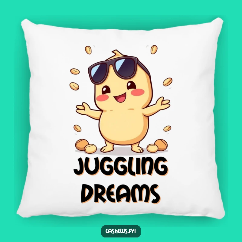 Funny Kawaii Cashew Pillow: Juggling Style and Comfort, a Hilarious Accent