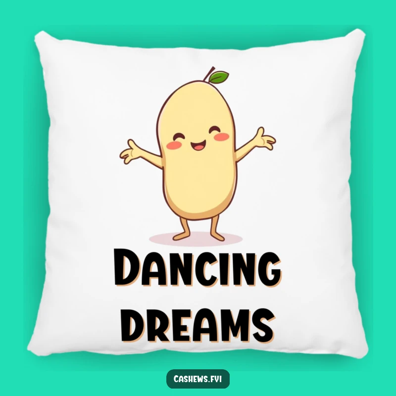 Funny Kawaii Cashew Pillow: Silly Dance Comfort for a Hilarious and Cozy Space