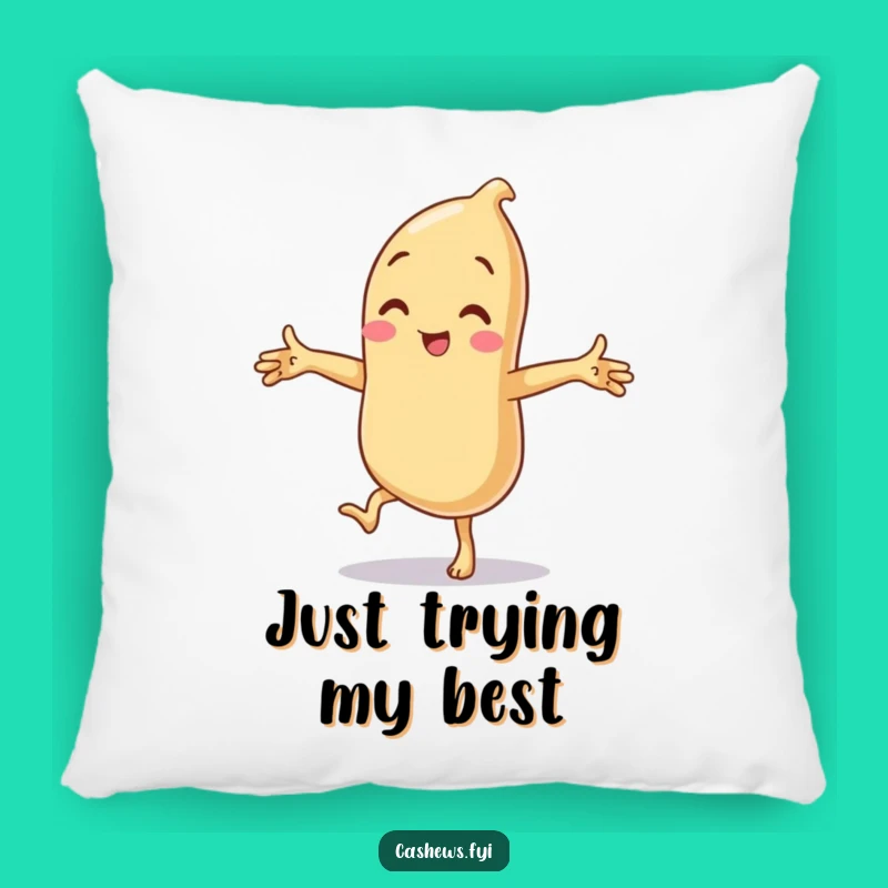 Funny Cashew Pillow: Cozy Up with This Hilarious Nutty Companion