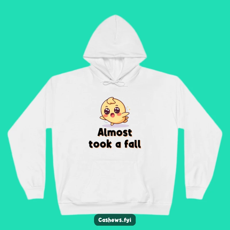 Funny Surprised Cashew Hoodie: Cozy, Relatable Nutty Wear for Comfort and Laughs