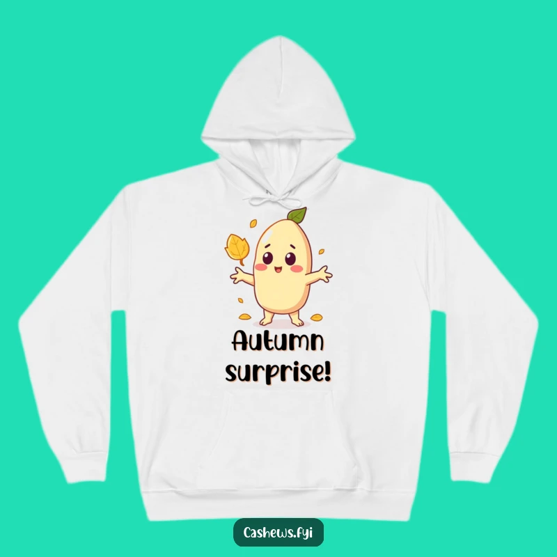 Cozy Funny Surprised Cashew Hoodie: Embrace the Unexpected