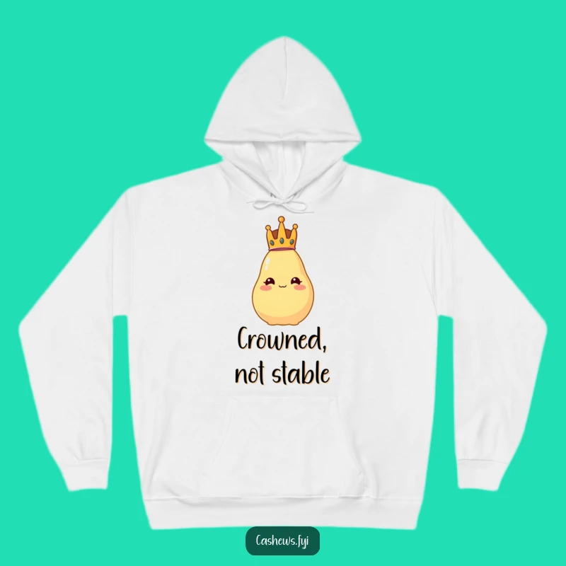 Funny Regal Cashew Hoodie: Cozy Up with Royal, Wobbly Humor