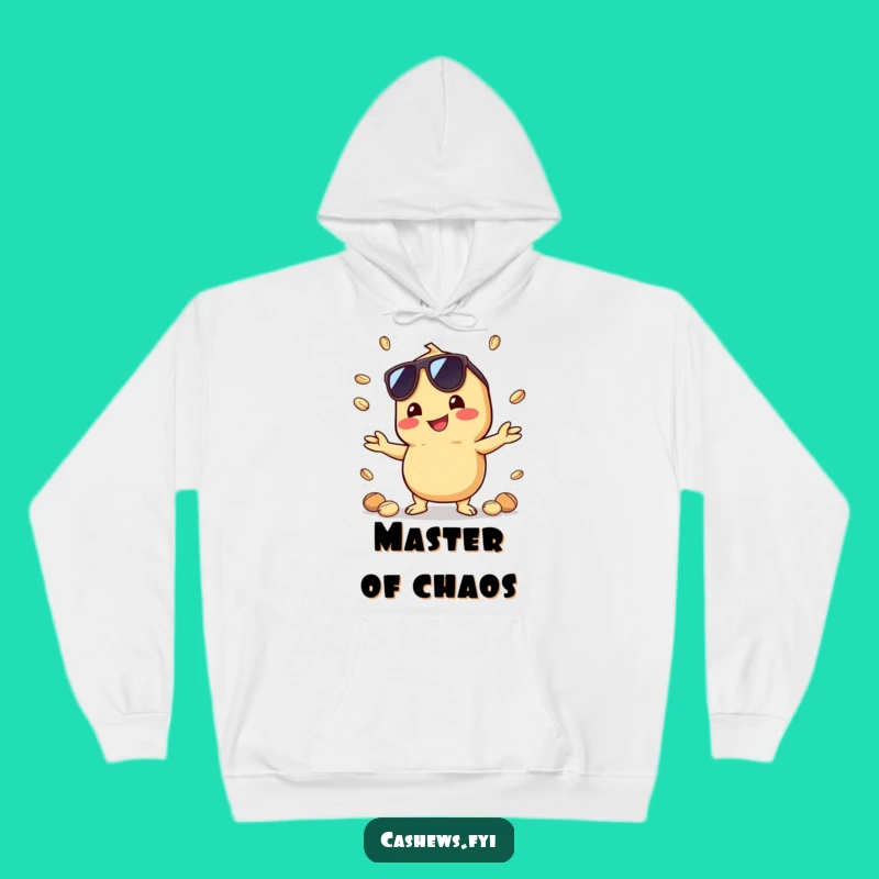 Funny Kawaii Cashew Hoodie: Juggling Nuts in Style, a Cozy and Hilarious Gift