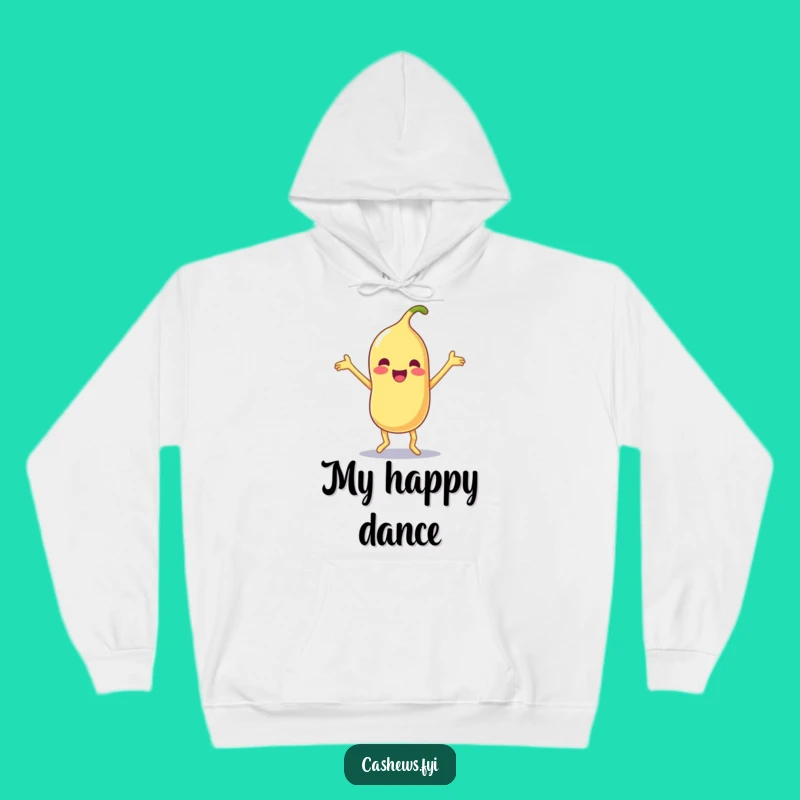 Cozy Funny Kawaii Cashew Dance Hoodie - Warm & Hilarious Comfort