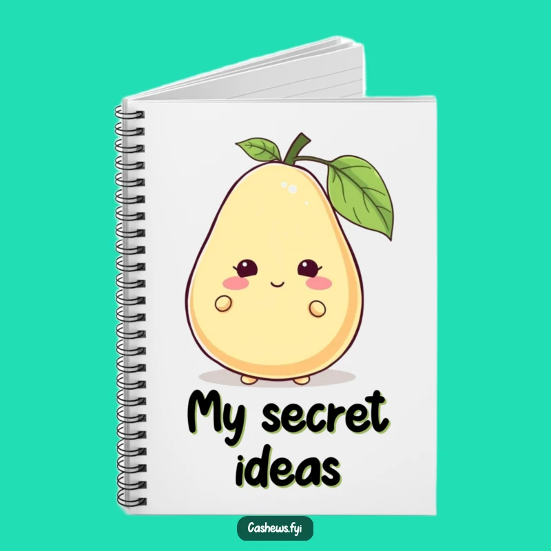 Funny Cashew Peek-a-Boo Notebook: Hilarious Hider for Your Notes, Perfect Funny Gift!